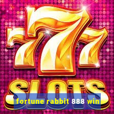 fortune rabbit 888 win